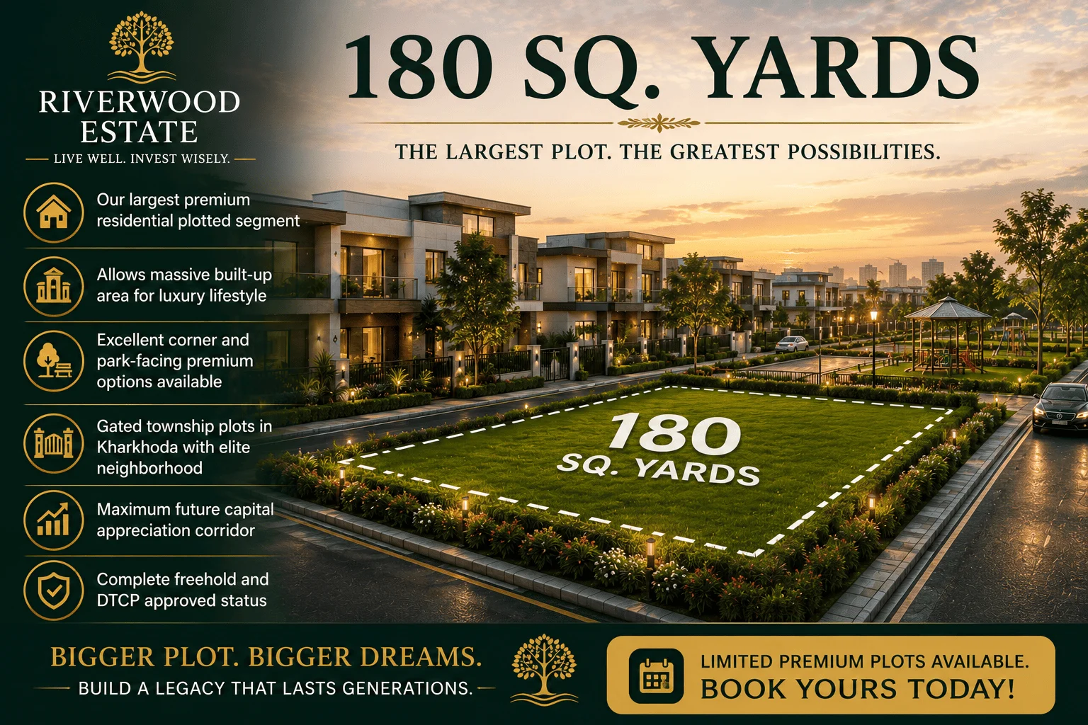 Riverwood Estate Amenities Grid