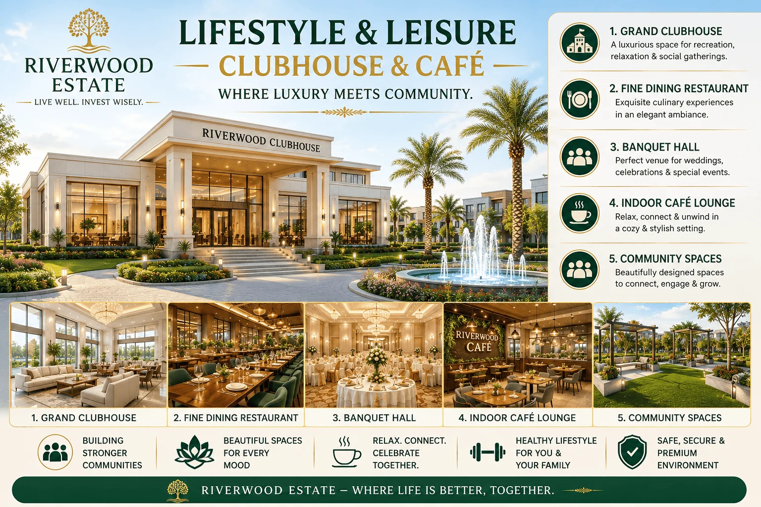 Clubhouse & Café Lounge