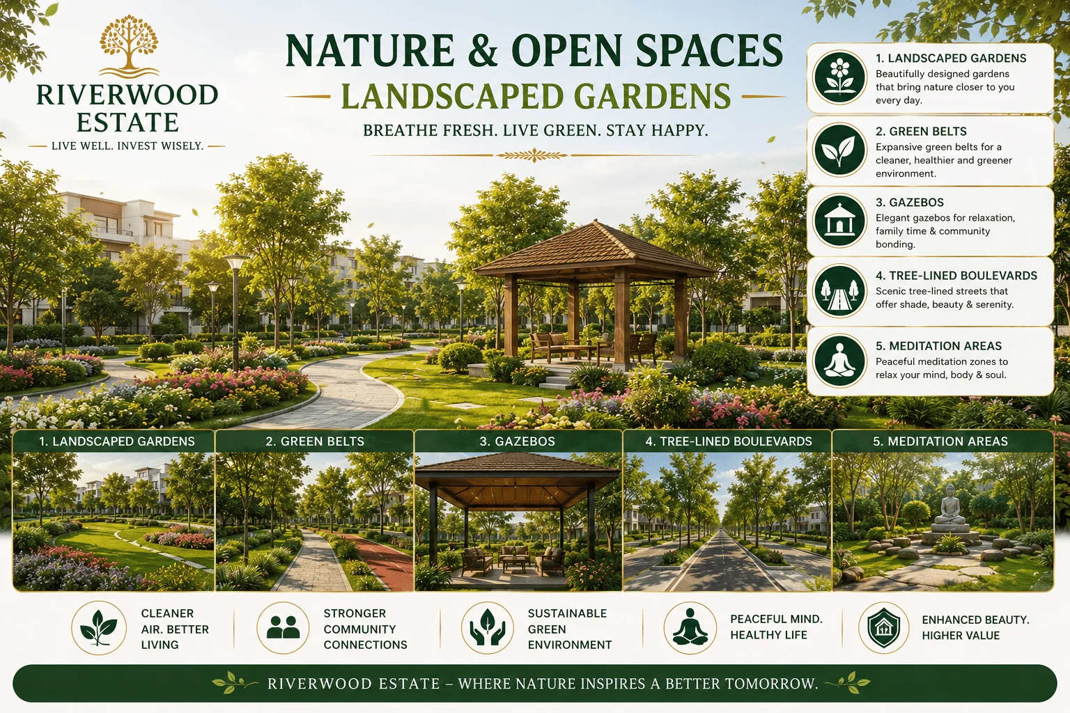 Green Parks & Gardens